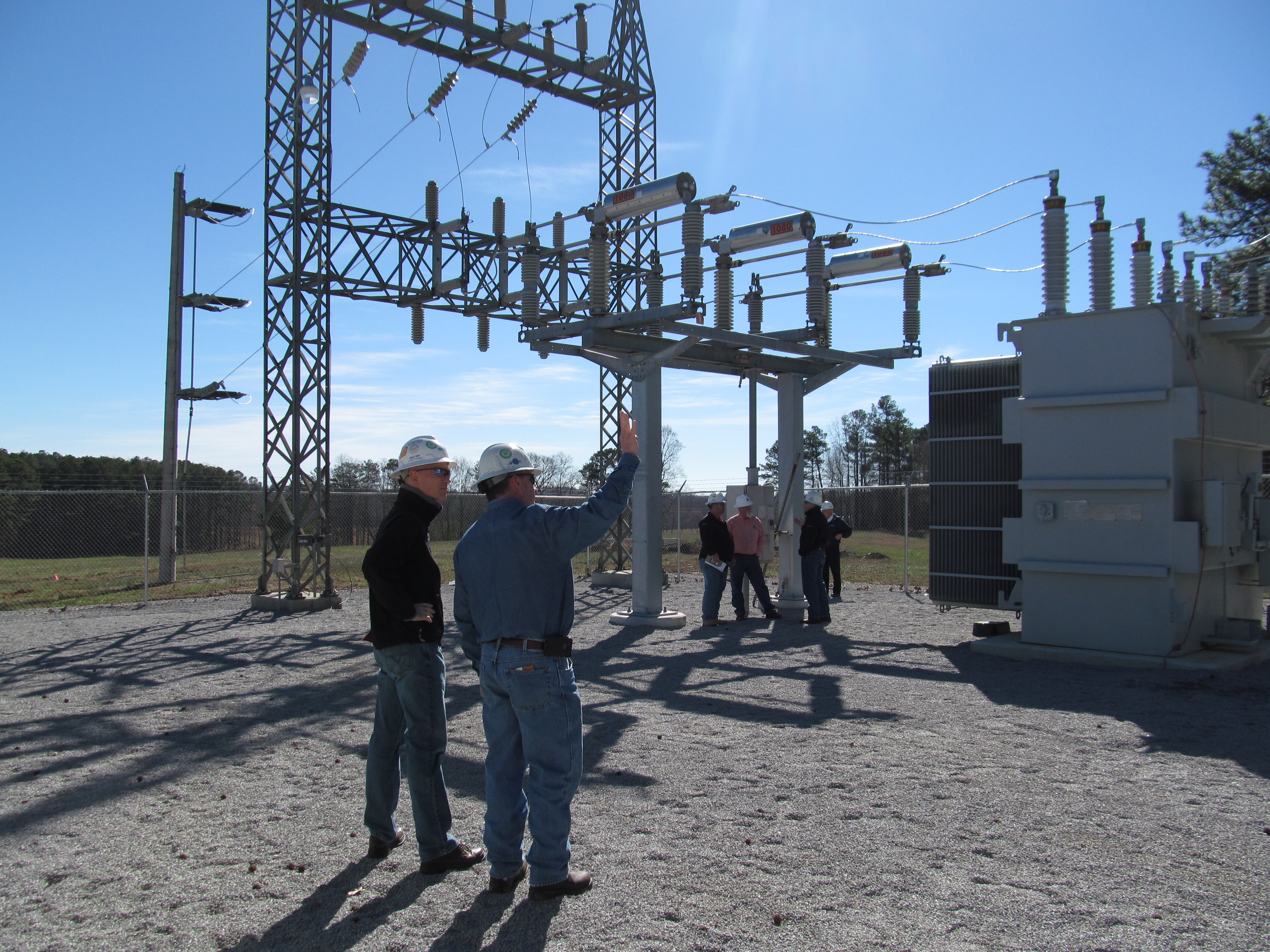 training substation visit emc